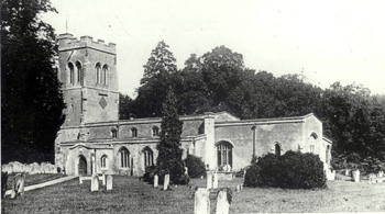 Southill church about 1900